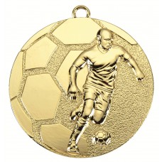Medaille zamac voetbal 50 mm